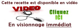 recette vidéo