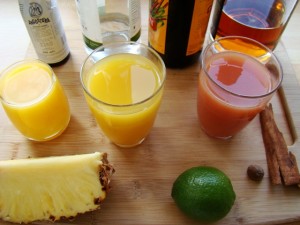 Fabrication du punch antillais