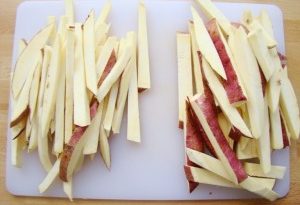 recette frites de patate douce