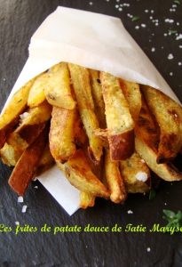 frites de patate douce