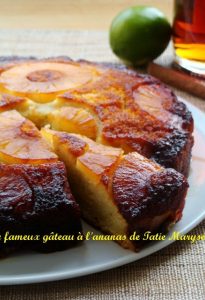 gâteau ananas