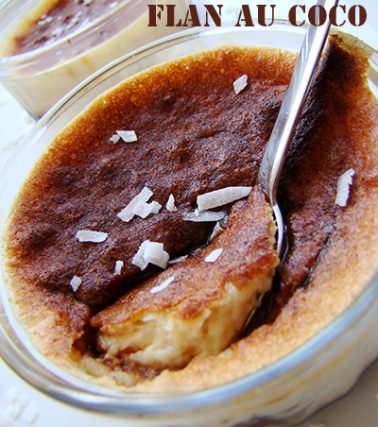 Recette du FLAN AU COCO antillais selon Tatie Maryse