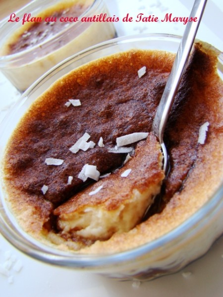 Recette du flan au coco