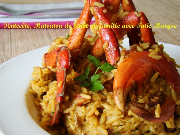 Recette du matoutou de crabes