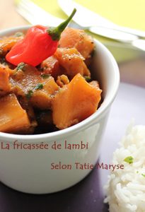 fricassée lambi