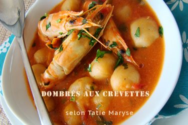 dombrés aux crevettes