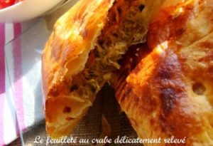 feuilletés au crabe martinique