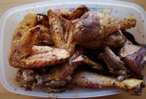 préparation fricassée de poulet