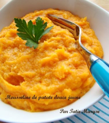 Recette de la MOUSSELINE de PATATE douce, by Tatie Maryse
