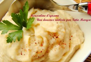 purée igname légumes antillais