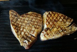 thon grillé recette