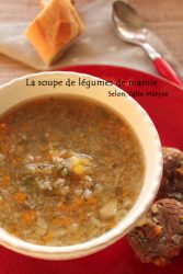 soupe de légumes cuisson des légumes