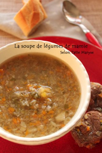 soupe de légumes cuisson des légumes