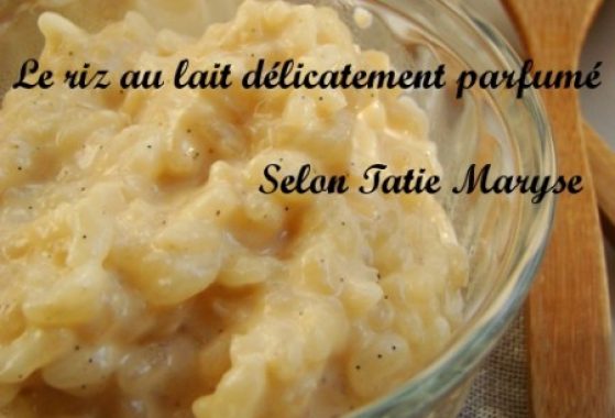 riz au lait antillais
