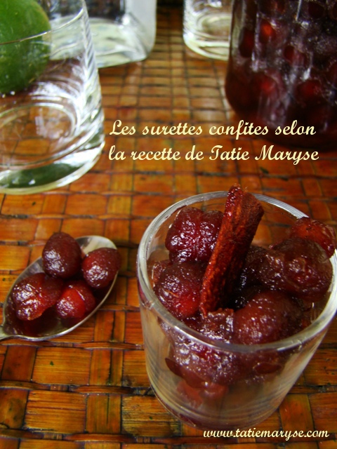 confiture surettes