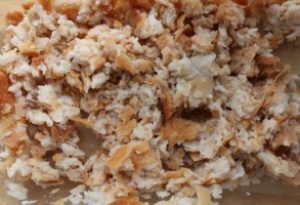 recette boudin blanc morue