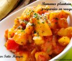 rougail banane plantain