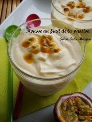 mousse fruit passion