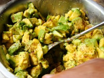 salade avocat antillaise