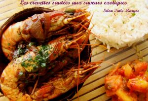 crevettes sautées