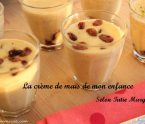 crème de maïs