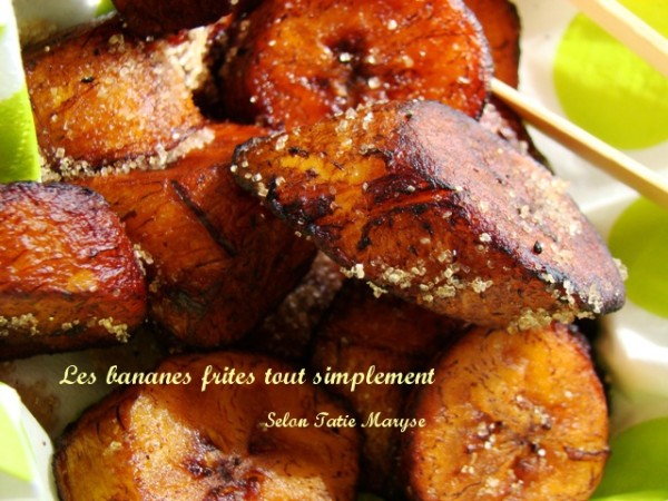 bananes frites