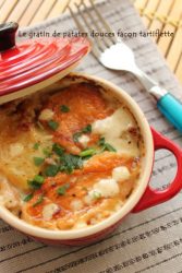 recette patate douce lardons
