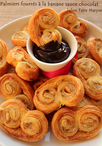 palmiers fourrés à la banane