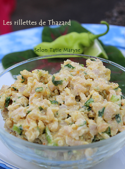 rillettes de poisson thazard fumé