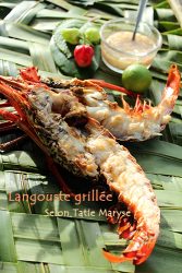 langouste grillée martinique