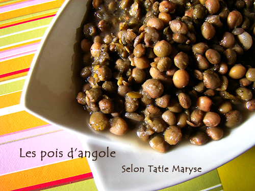 pois d'angole Antilles