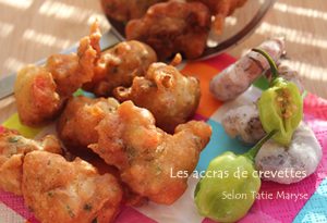 accras de crevettes