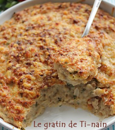 Recette du GRATIN de TI NAIN selon Tatie Maryse