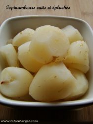 cuisson topinambour