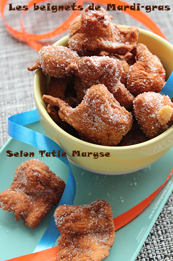 Recette des beignets de carnaval