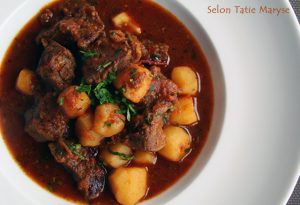 ragout de boeuf topinambours