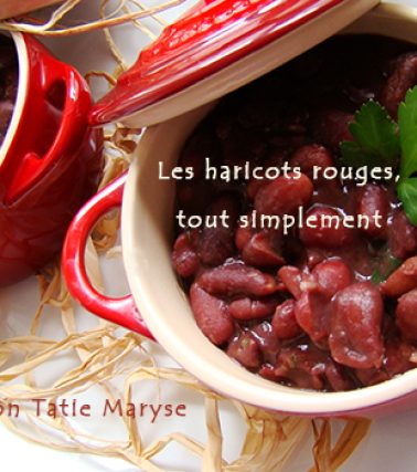 Cuisson des HARICOTS ROUGES, selon Tatie Maryse