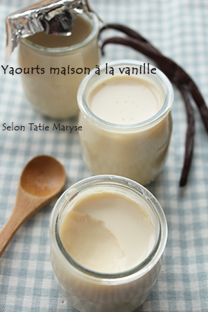 Recette du yaourt maison à la vanille