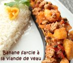 Banane plantain farcie