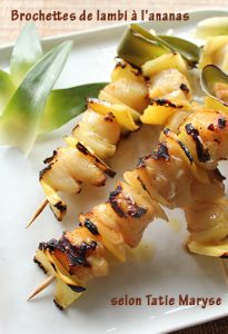 brochettes de lambi