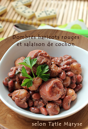 dombrés haricots rouges queue cochon