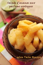 salade d'ananas