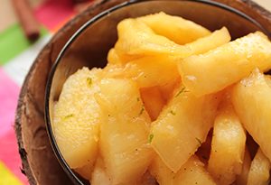 salade d'ananas