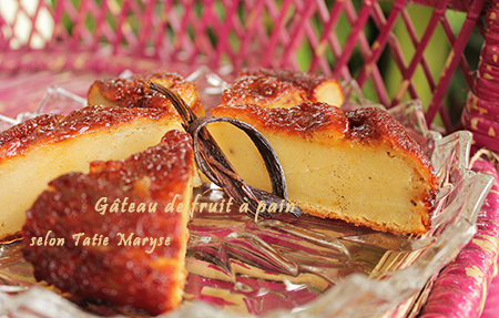 gâteau fruit à pain légumes antillais