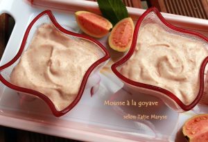 mousse à la goyave