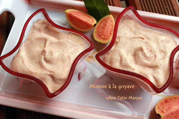 mousse à la goyave