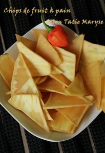chips fruit à pain