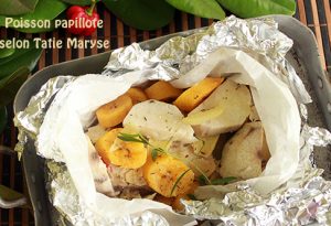 poisson papillote recettes avec peu d'ingrédients