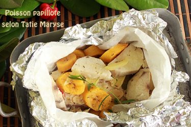 poisson papillote recettes avec peu d'ingrédients