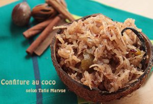 confiture au coco antillaise